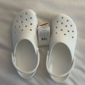 BNWT White Crocs